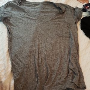 Madewell xxs grey pocket tee